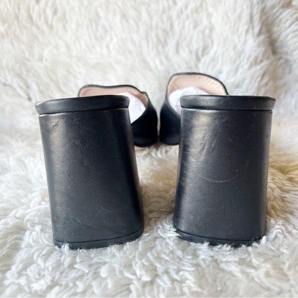 Gucci Baby Horsebit Slide Sandals Mules Black and Gold Block Heel Size EU 39 - Picture 7 of 14